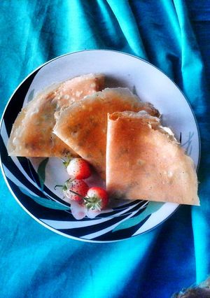 Foto resep Crepes crispy teflon