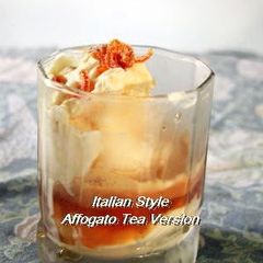 A picture of Tea Affogato.