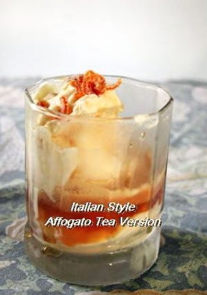 A picture of Tea Affogato.