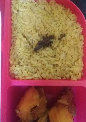 Foto resep Nasi Kebuli Ayam Rice Cooker