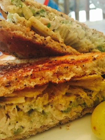 Easy Steps Prepare|Recipe} Crunchy Tuna Sandwich the Tasteful, Perfect