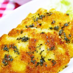 Milanese Chicken Cutlets A picture of Milanese Chicken Cutlets.