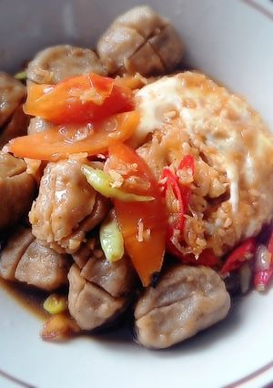 Foto resep Bakso Ikan Bertelur