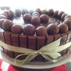 A picture of AMIEs Moist CHOCOLATE Cake.