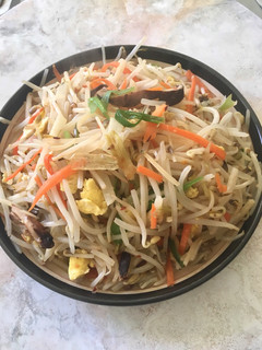 花椒炒芽菜(清冰箱料理) 的食譜成品照片