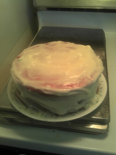 A picture of Red velvet cake.