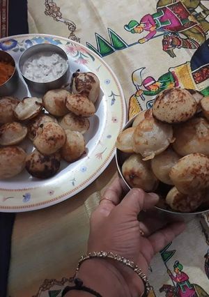 A picture of Ash gourd paddu.