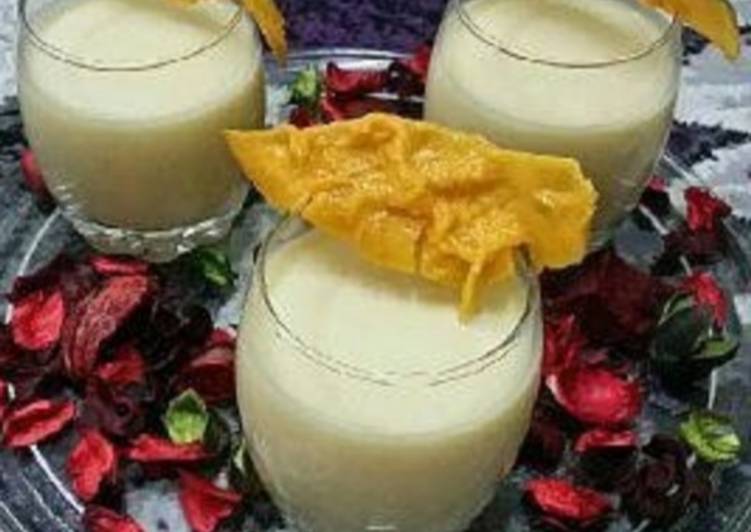 Steps to Prepare Any-night-of-the-week Mango Milkshake