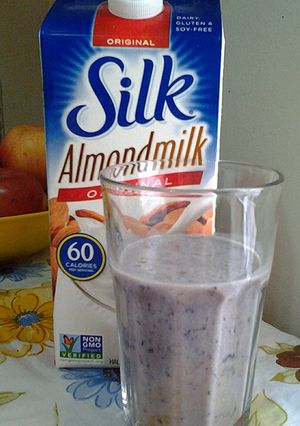 A picture of Banana Blueberry Smoothie.