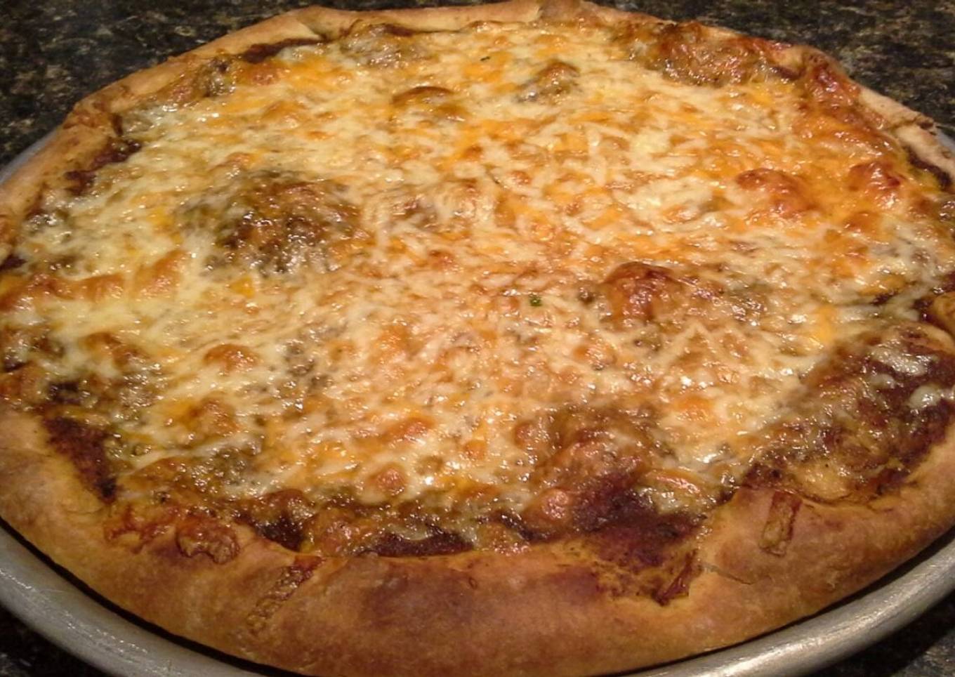 Homemade pizza