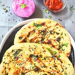 A picture of Amritsari Aloo Kulcha.