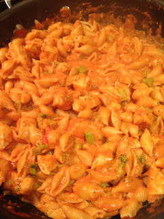 A picture of Chicken and Broccoli Ala Vodka.