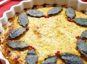 A picture of kabocha cheese bake