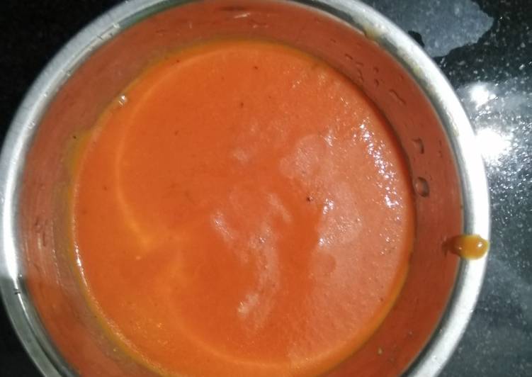Beatroot and carrot soup