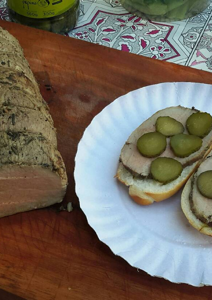 Una foto de Roast beef (carne asada)