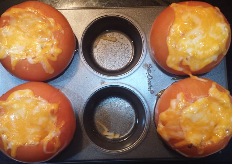 Simple Way to Make Super Quick Homemade Crab Stuffed Tomatoes