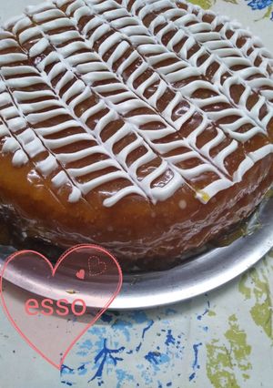 صورة لوصفة كيكة الحليب والكراميل