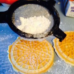 A picture of Italian Pizzelle's.