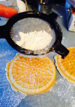 A picture of Italian Pizzelle's.