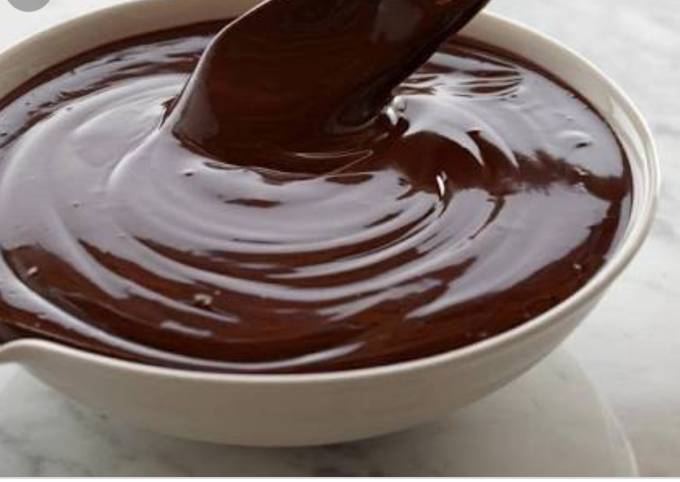 Steps to Prepare Favorite Chocolate ganache