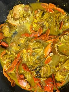 Foto resep Kepiting kuah Santan Pedas