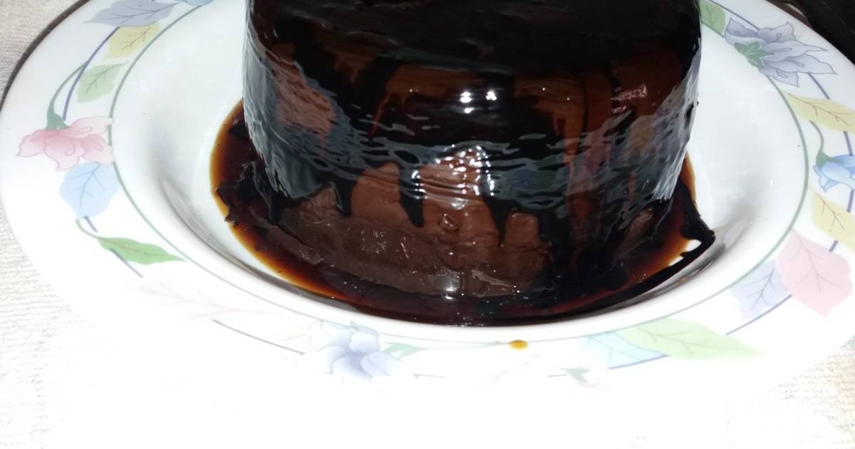 Flan de chocolate royal - 152 recetas caseras- Cookpad
