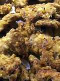 Fried Golden Chanterelle Mushrooms