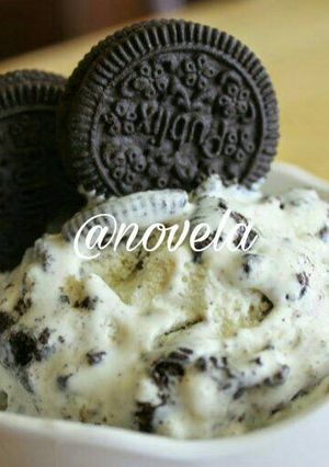 Foto resep Ice cream oreo
