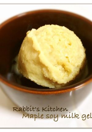 A picture of Macrobiotic ☆ Maple Tofu Ice Cream.