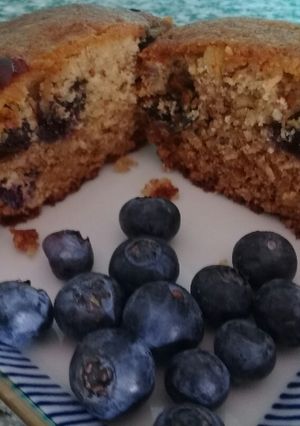 Una foto de Muffins de arándanos