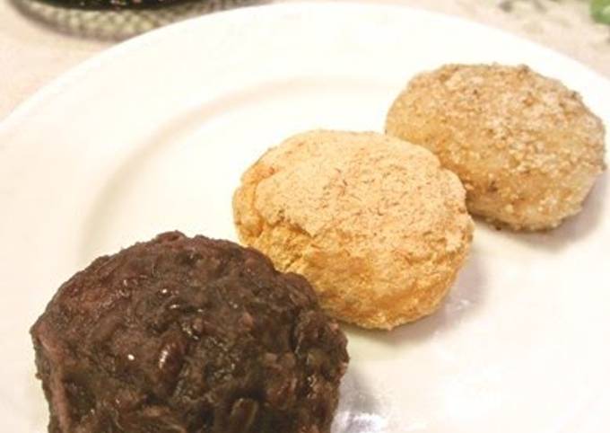 Recipe of Super Quick Homemade Easy to Make Ohagi (Rice Cakes)