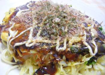 Easiest Way to Cook Tasty Manly Hiroshimastyle Okonomiyaki