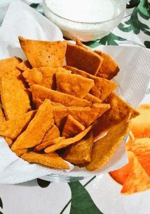 Una foto de Nachos. (Doritos)