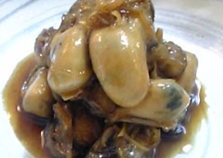 Recipe of Favorite Oyster Shigureni