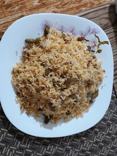 عکسی از دستور لوبیا پلو