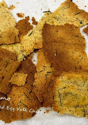 A picture of Sourdough, Salted Egg Yolk Chips.