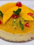 Mango lassi cheesecake