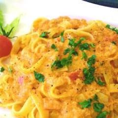 Golden Crab Sauce with Tagliatelle A picture of Golden Crab Sauce with Tagliatelle.