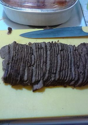 A picture of DONAIR MEAT.