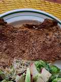 Milanesas de cerdo enchiladas en air fryer