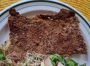 Una foto de milanesas de cerdo