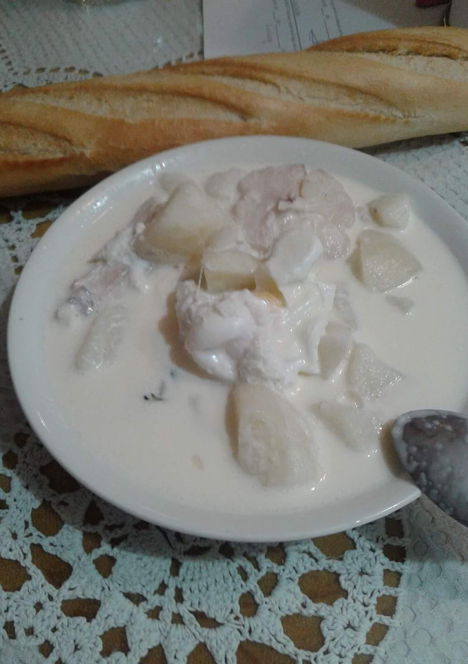 Una foto de En blanco de papas