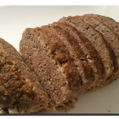 A picture of MEATLOAF in a blender!.
