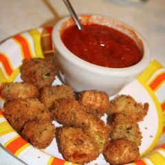 A picture of Eggplant Parm Bites.