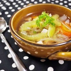 Easy Celery Chicken Soup A picture of Easy Celery Chicken Soup.