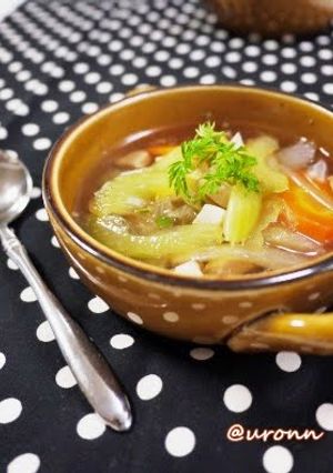A picture of Easy Celery Chicken Soup.