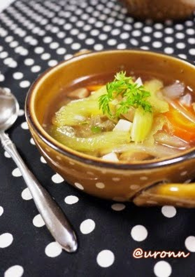 A picture of Easy Celery Chicken Soup.