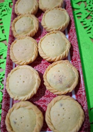 Foto di Panadine sardi con verdure