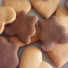 A picture of Crispy and Flaky Rice Flour Cookies.