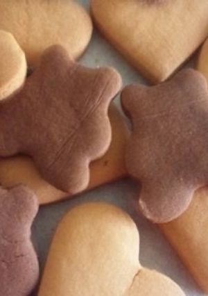 A picture of Crispy and Flaky Rice Flour Cookies.